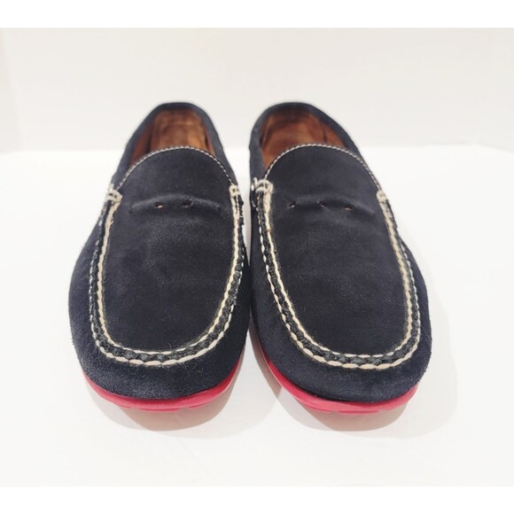 TB Phelps Verona Driving Loafers Mens Size 8.5 Black Suede Slip On Boat Shoes main image 9